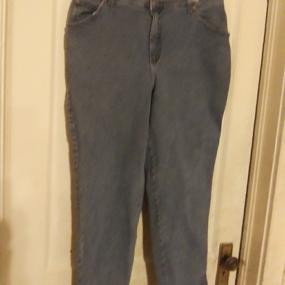 Size 20W Just My Size straight leg jeans. Inseam: